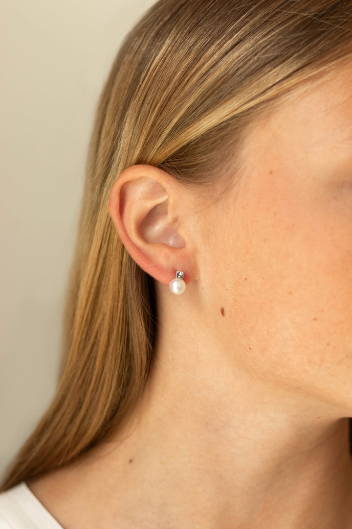 Estate Color Stone Earring