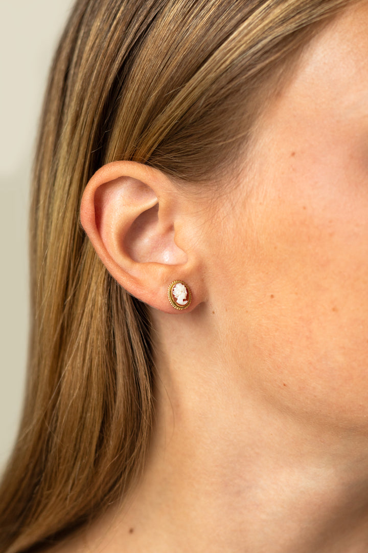 Estate Colored Stone Earrings