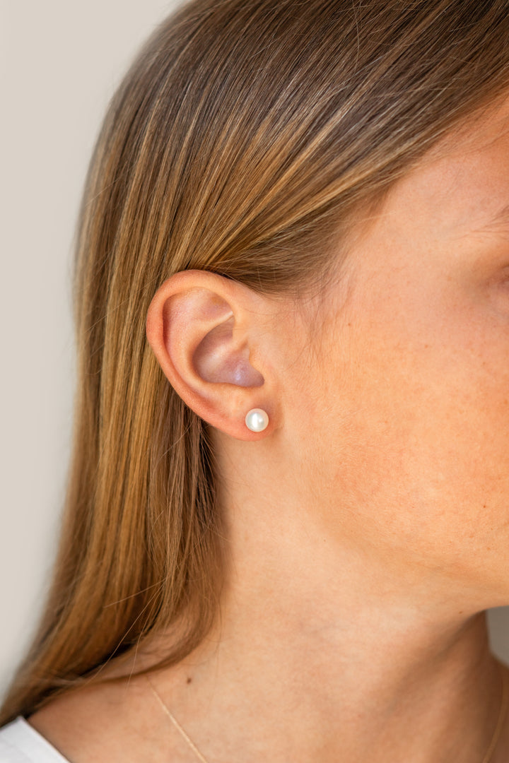 Estate Color Stone Earring