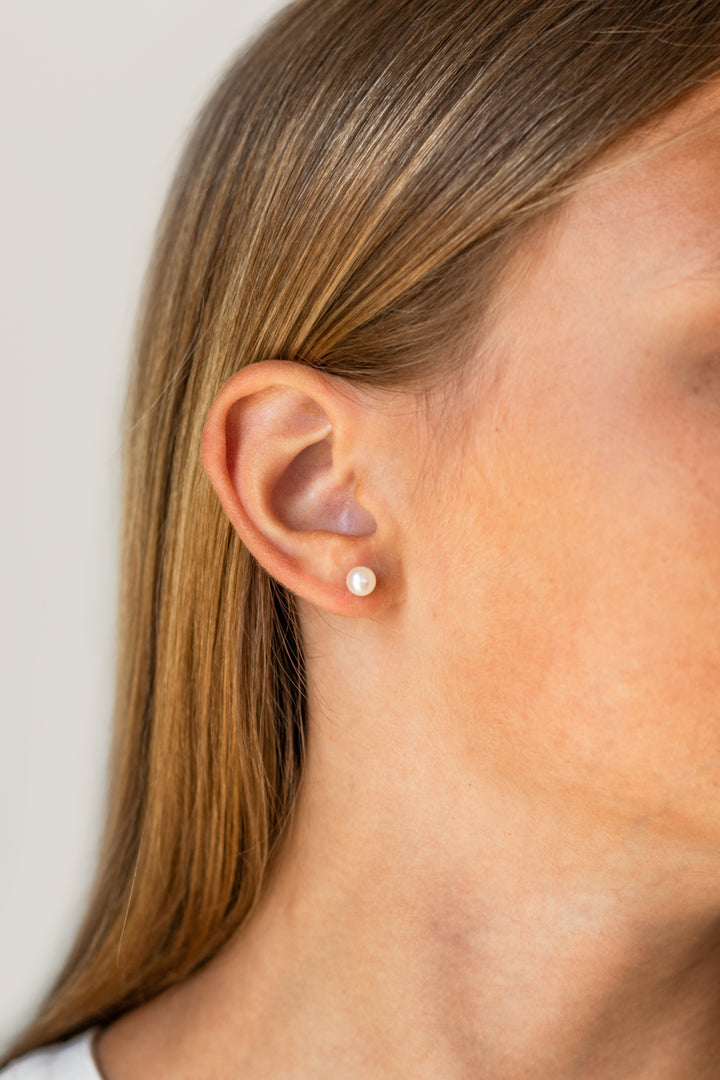 Estate Color Stone Earring