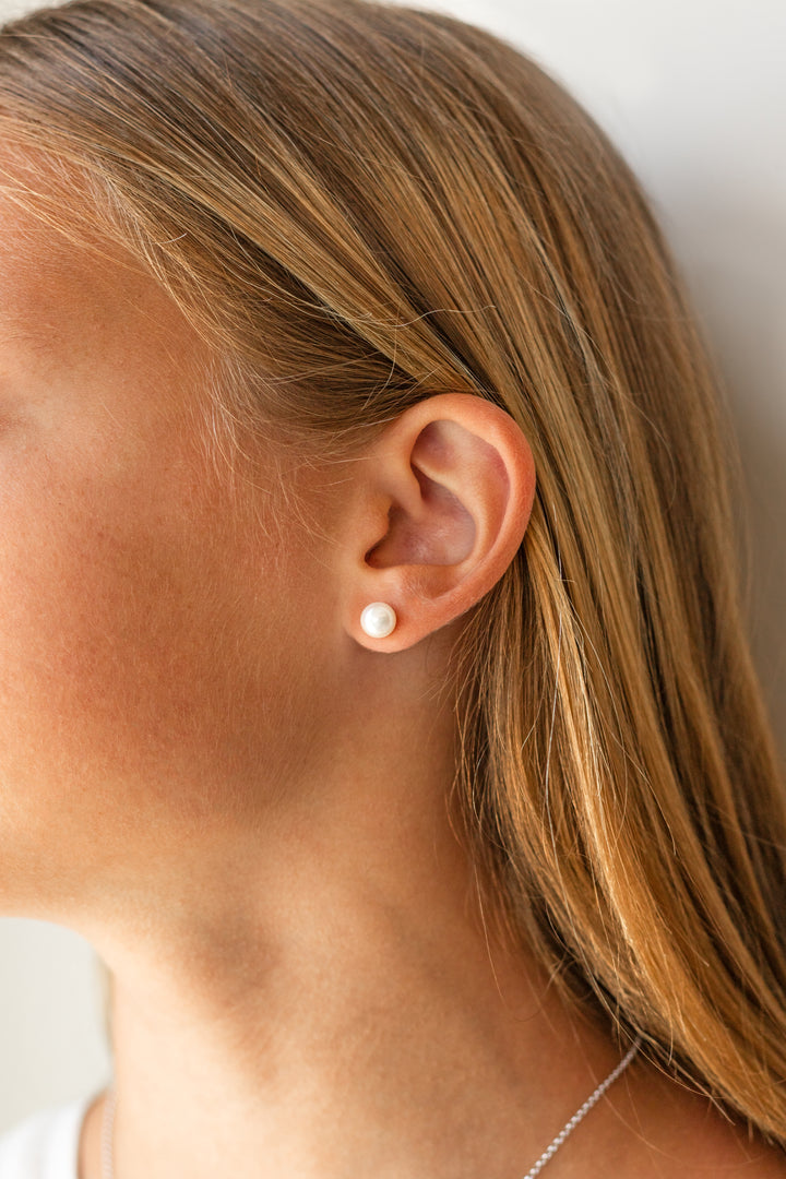 Estate Color Stone Earring