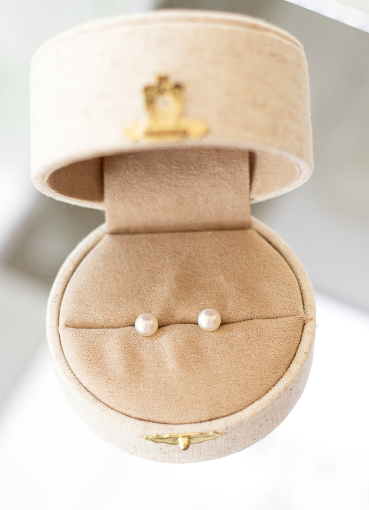 Estate Colored Stone Earrings