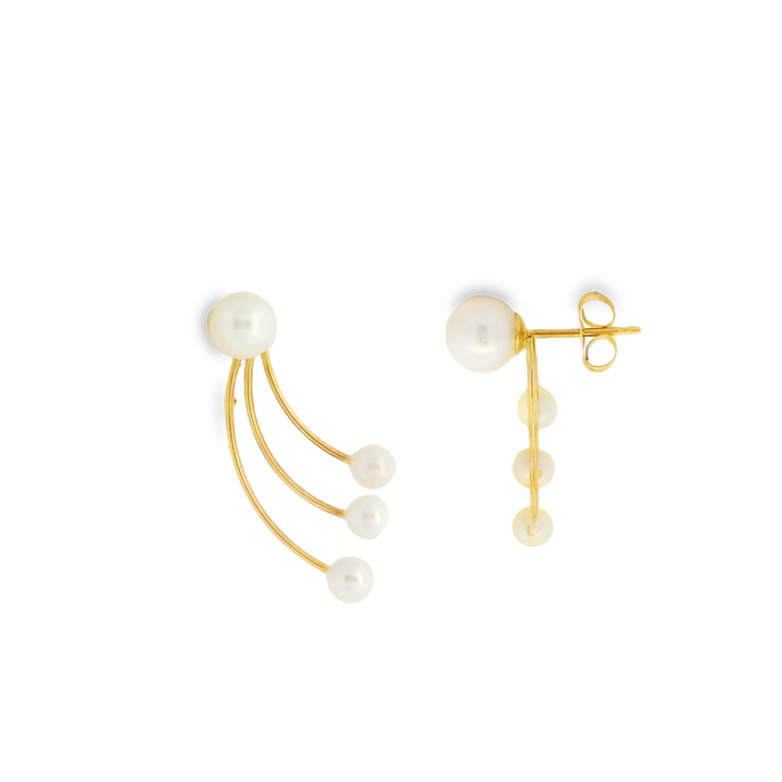 Estate Colored Stone Earrings