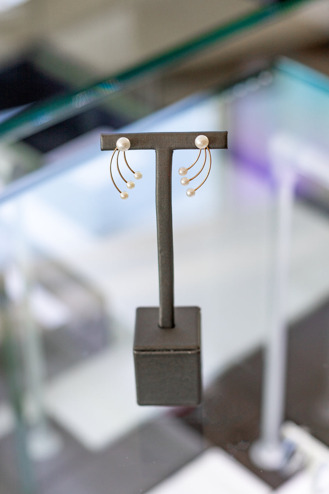Estate Colored Stone Earrings