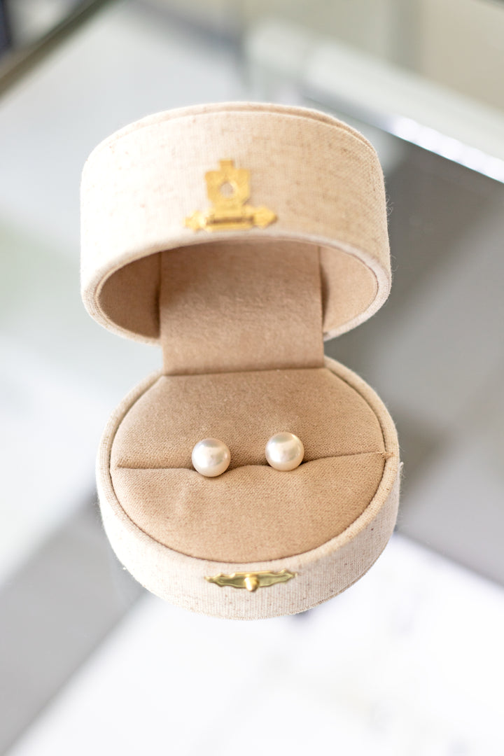 Estate Colored Stone Earrings