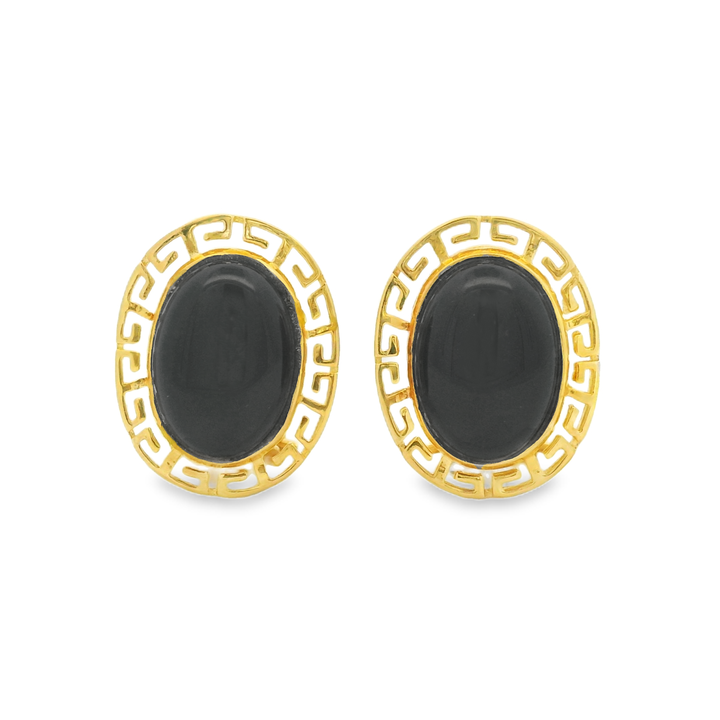 Estate Colored Stone Earrings