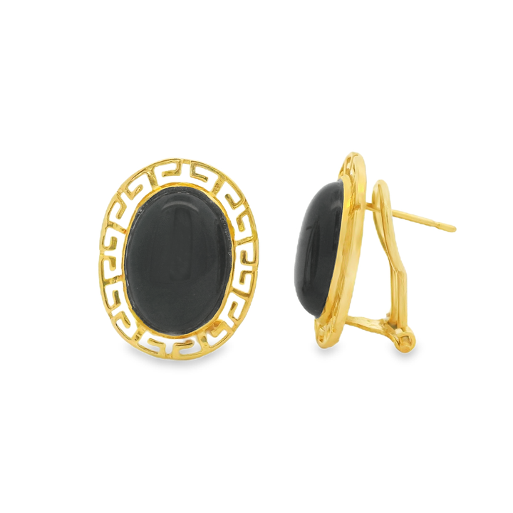 Estate Colored Stone Earrings