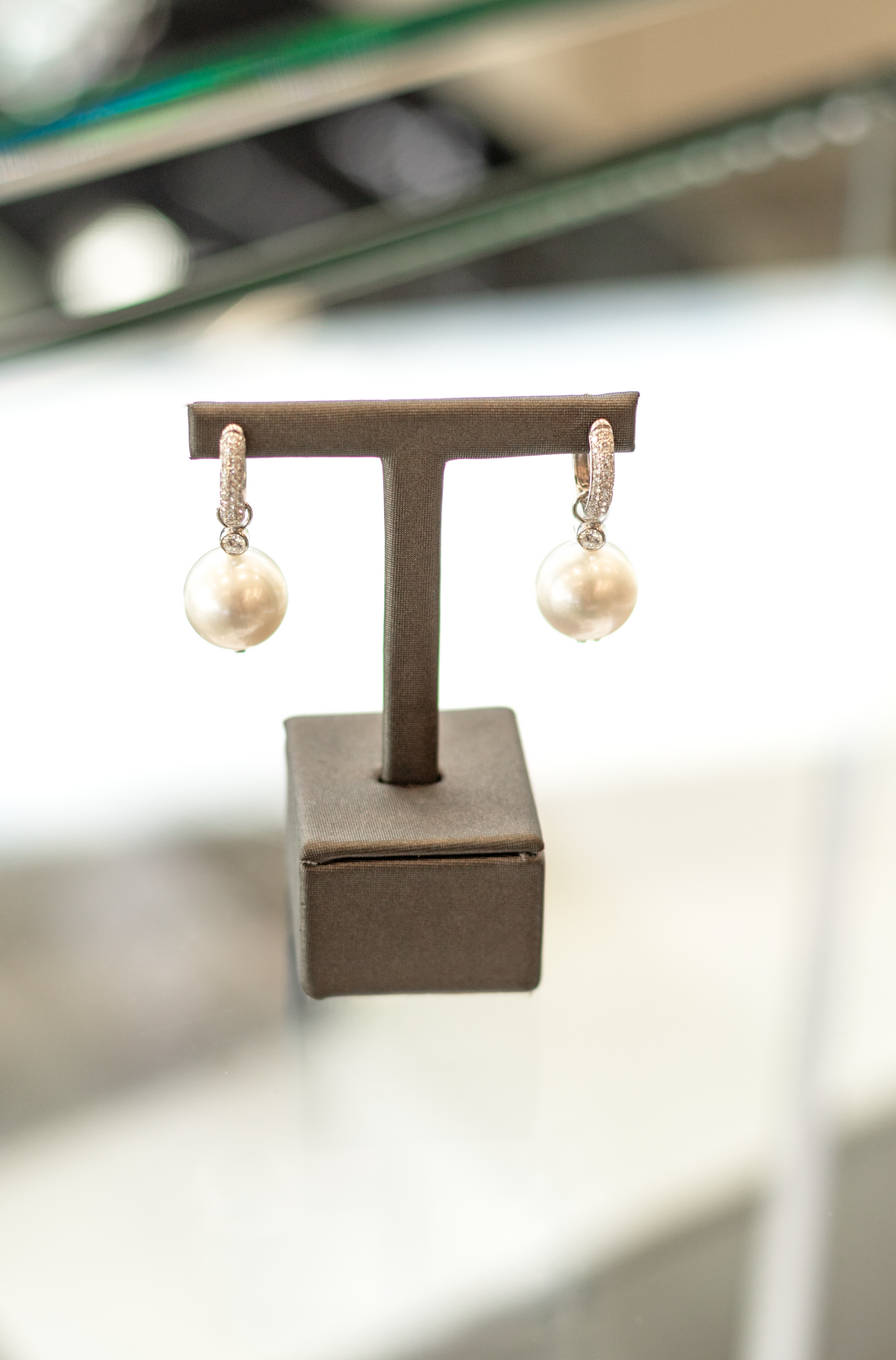 Estate Colored Stone Earrings