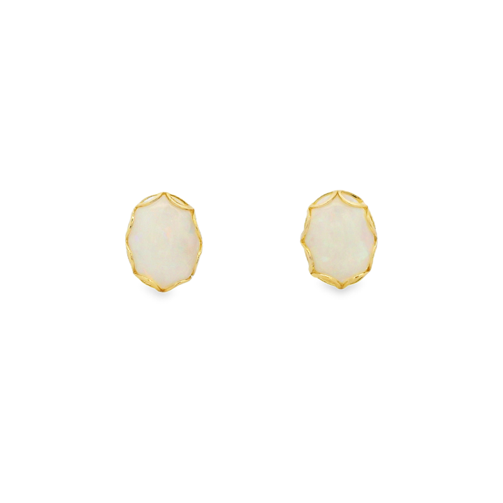 Estate Colored Stone Earrings