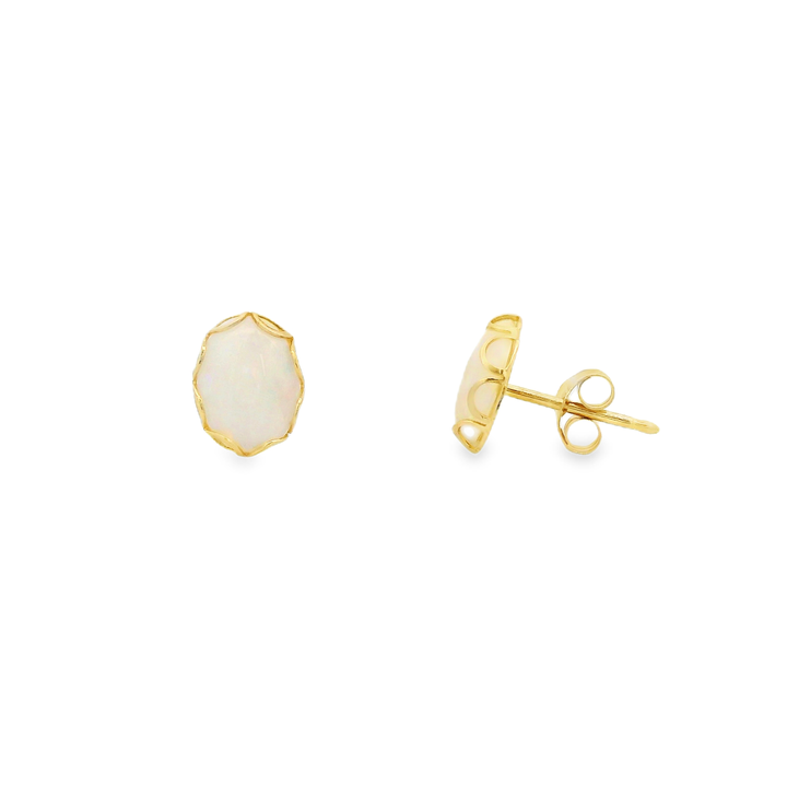 Estate Colored Stone Earrings
