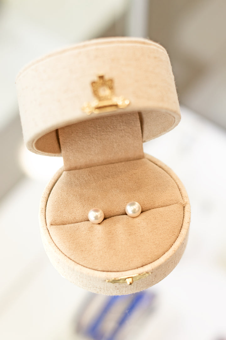 Estate Color Stone Earring