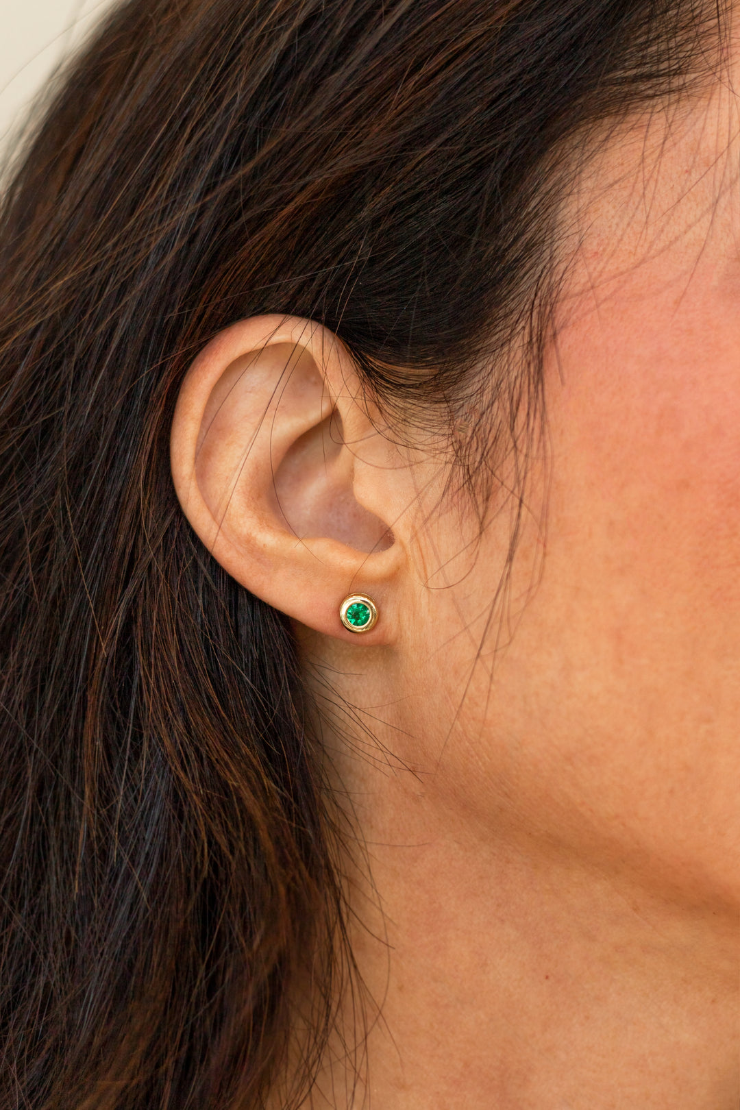 Estate Colored Stone Earrings