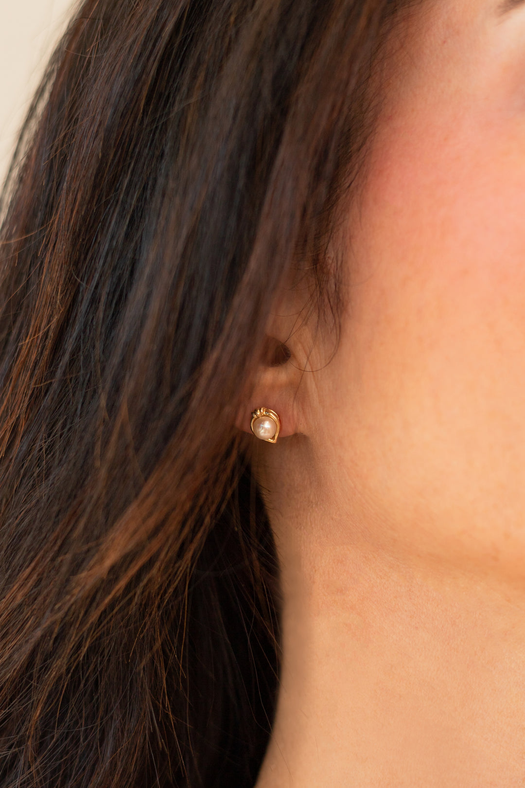 Estate Colored Stone Earrings