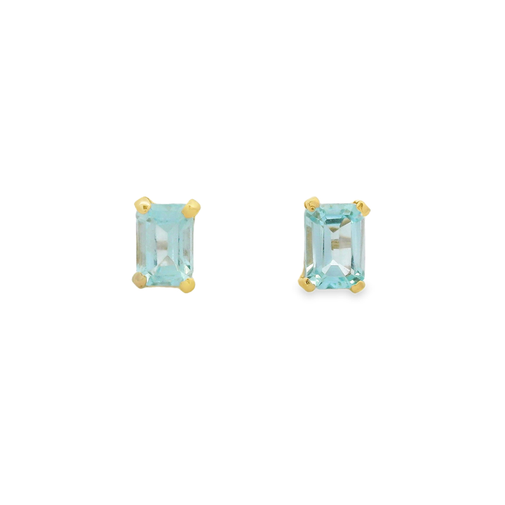 Estate Colored Stone Earrings