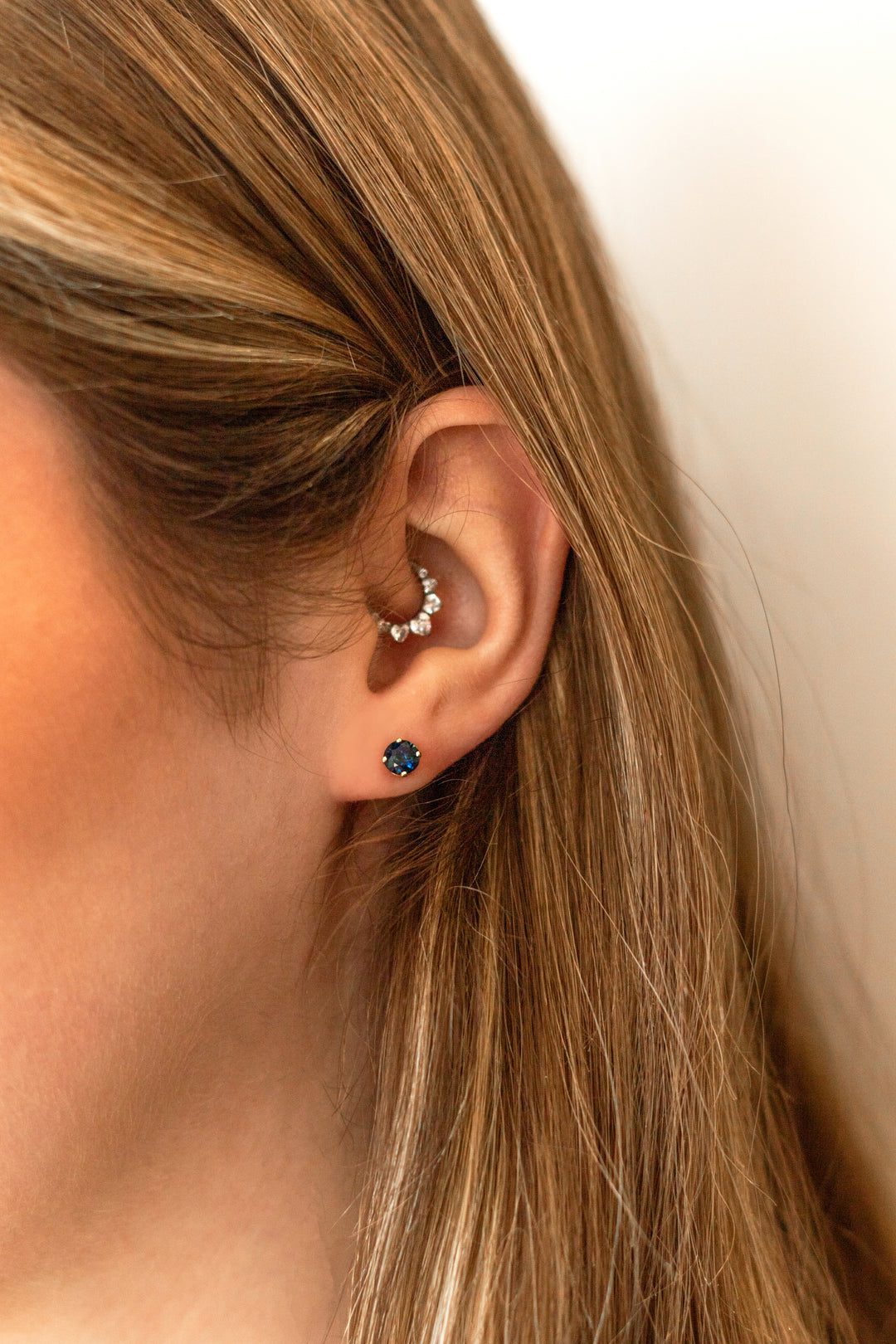 Estate Colored Stone Earrings