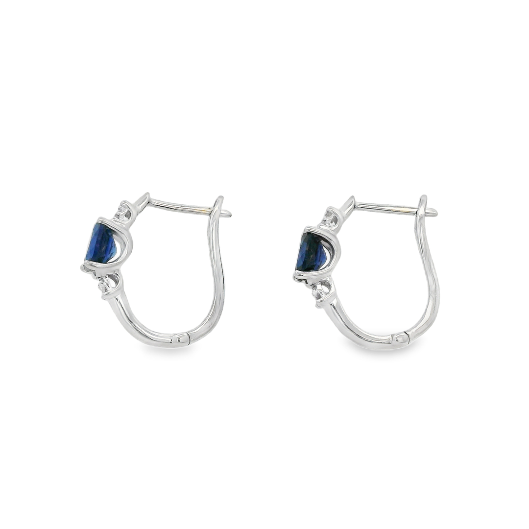 Estate Colored Stone Earrings