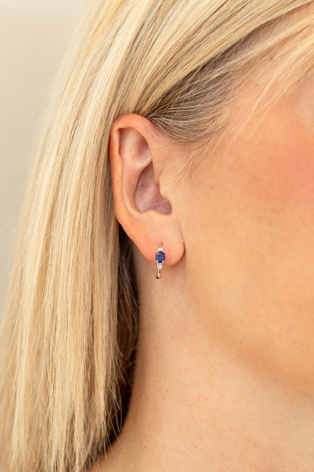 Estate Colored Stone Earrings