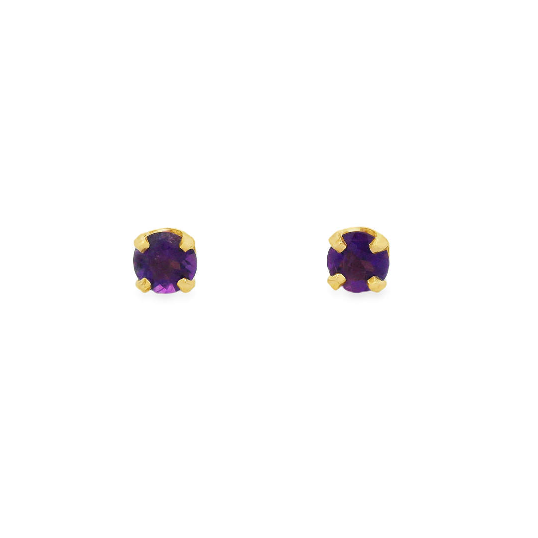 Estate Colored Stone Earrings