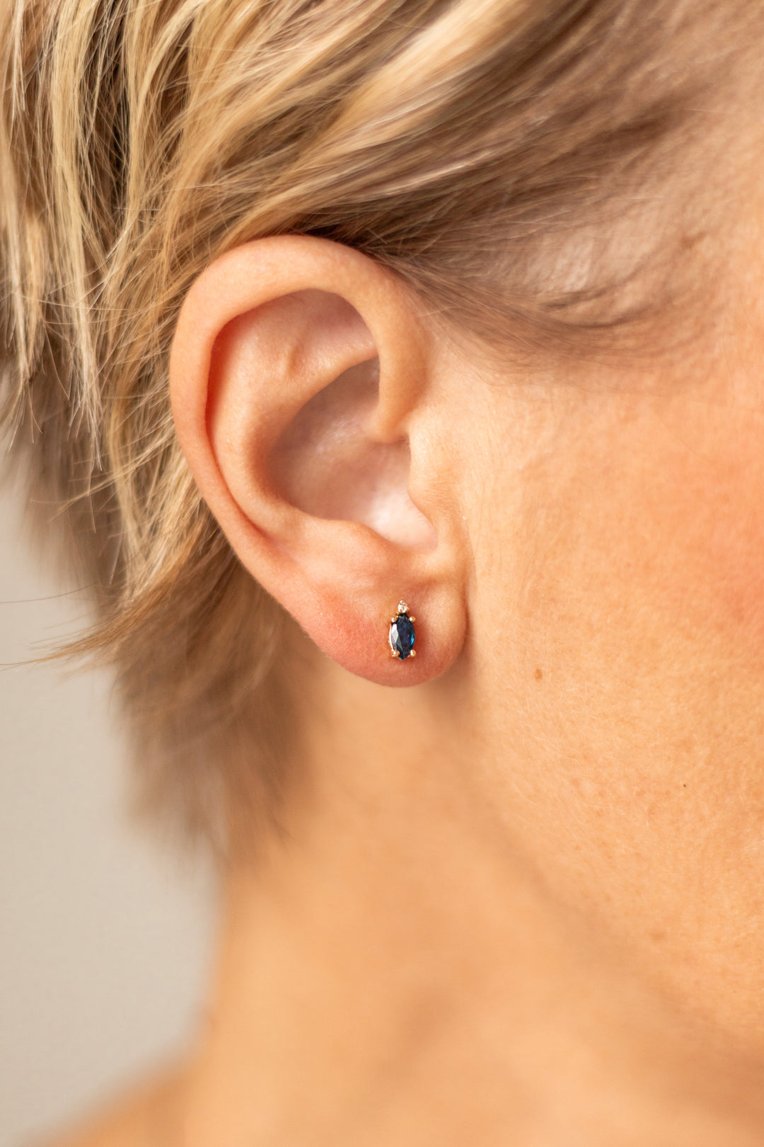 Estate Colored Stone Earrings