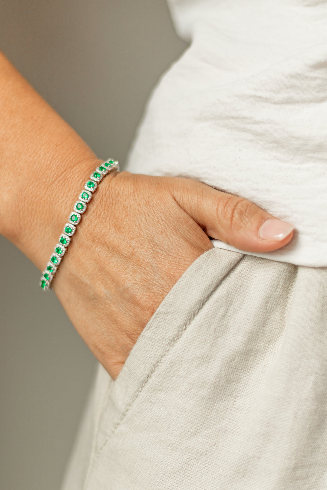 Estate Diamond Bracelet