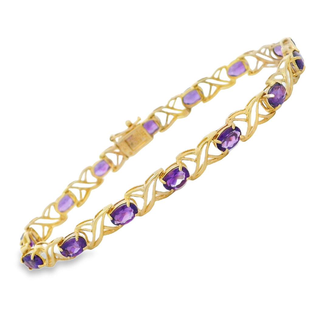 Estate Colored Stone Bracelet