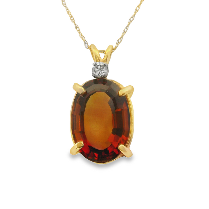 Estate Colored Stone Necklace