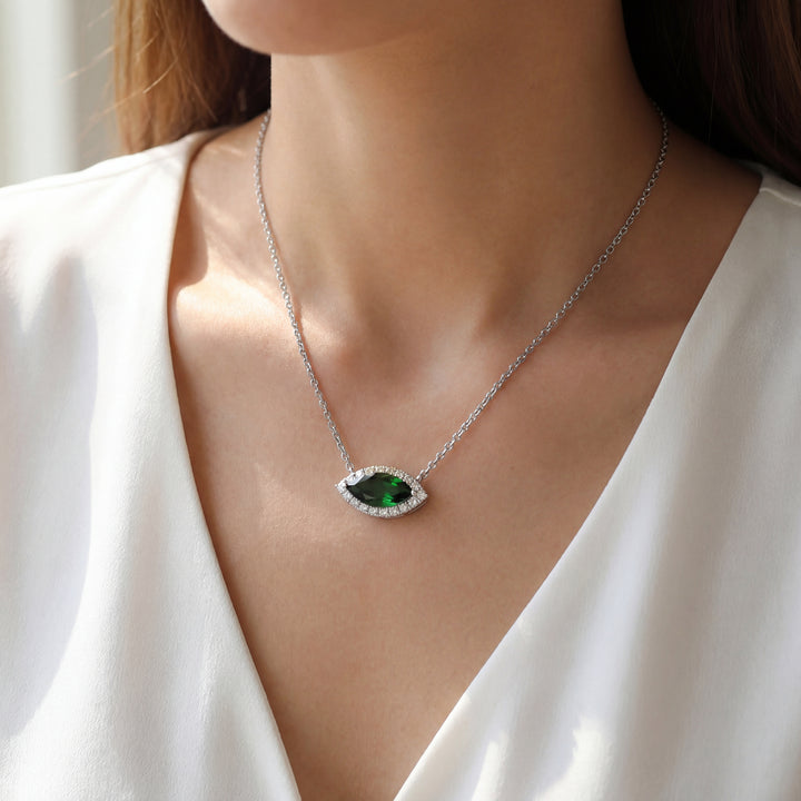 Estate Colored Stone Necklace