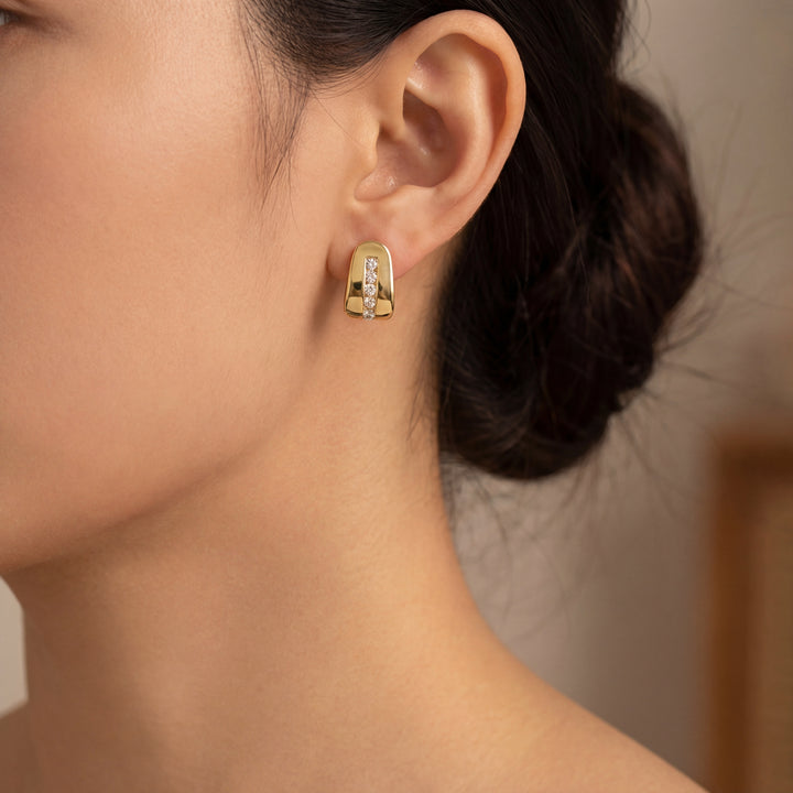 Estate Diamond Earrings