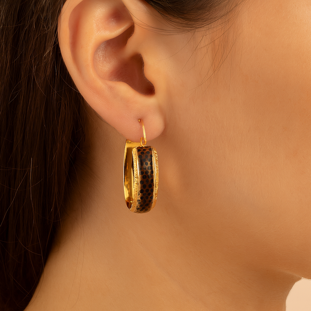 Estate Colored Stone Earrings