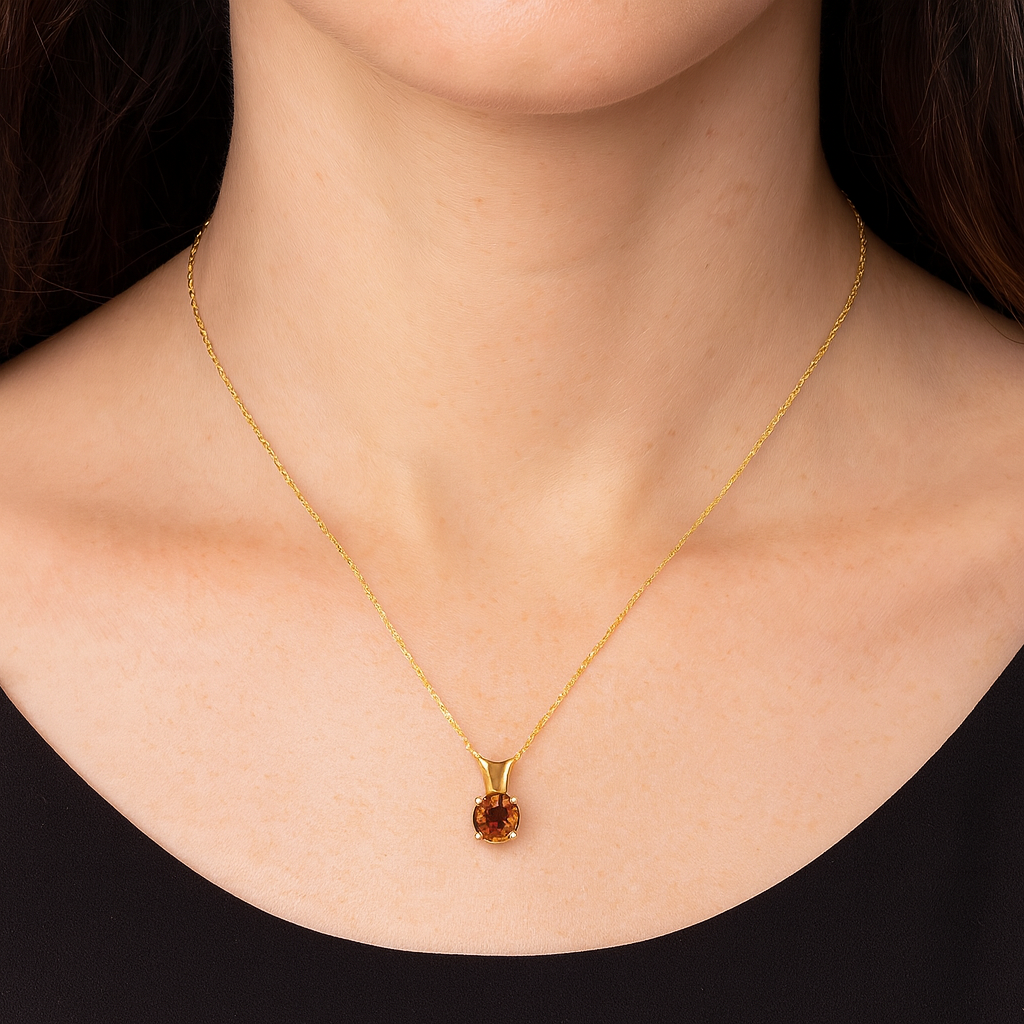 Estate Colored Stone Necklace