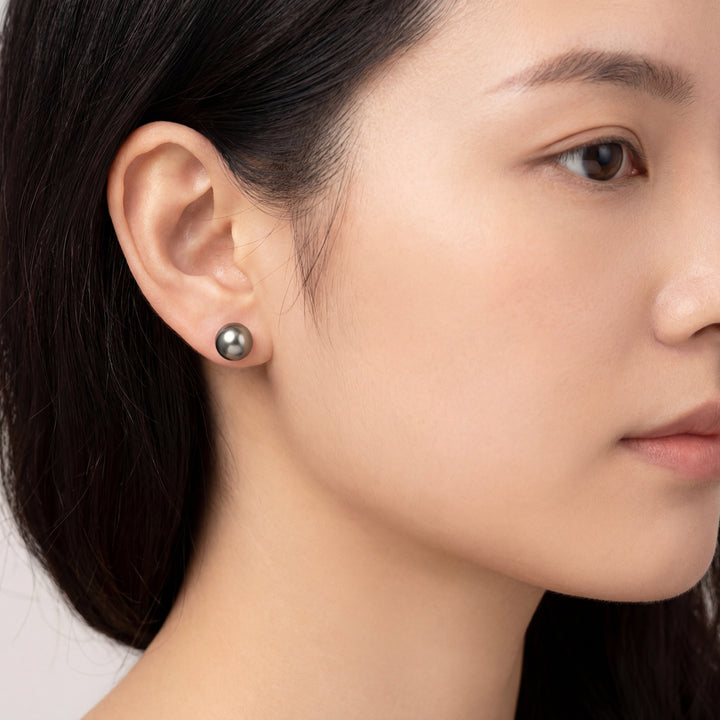 Estate Colored Stone Earrings