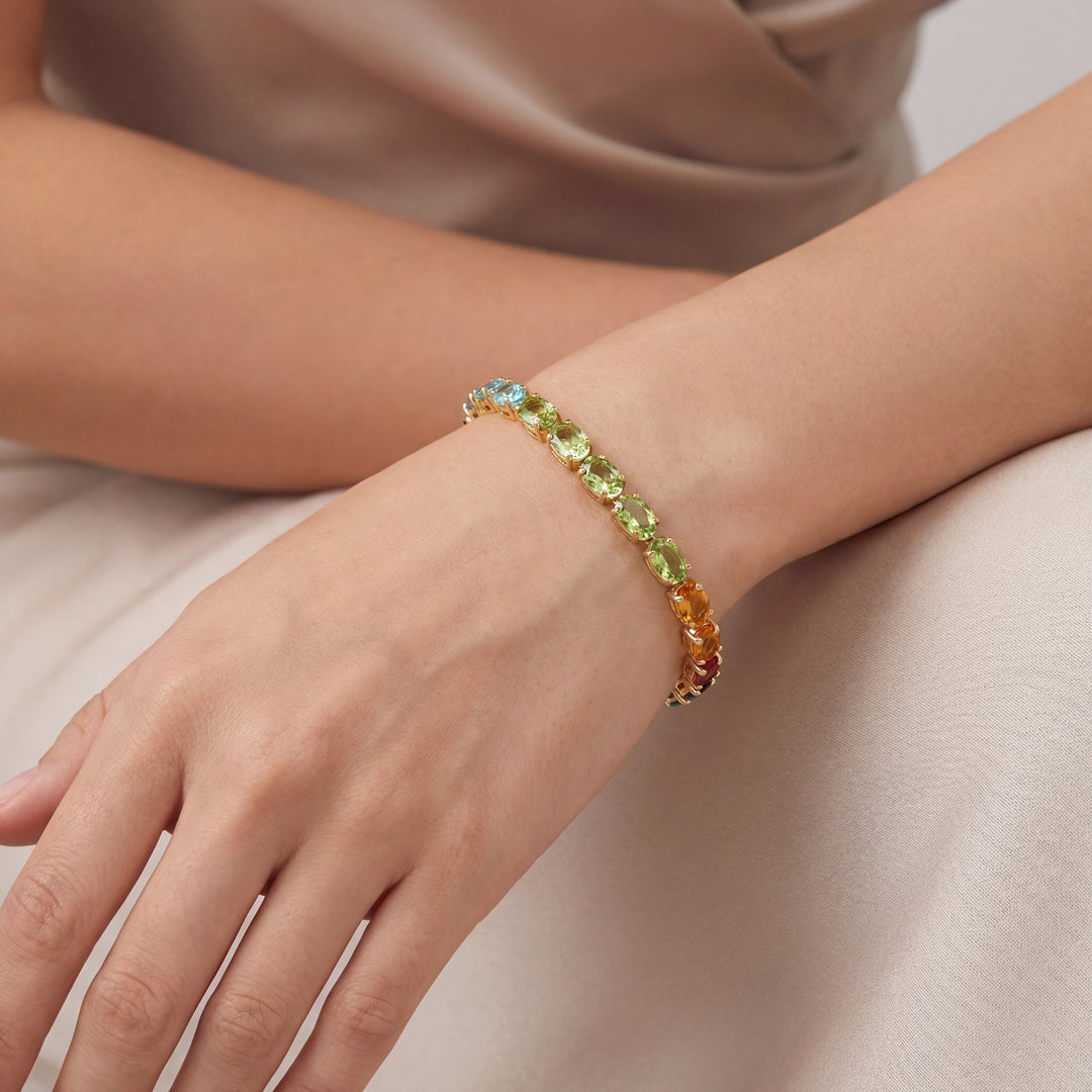 Estate Colored Stone Bracelet