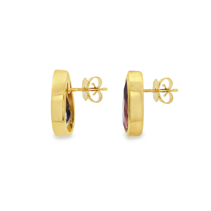 Estate Colored Stone Earrings