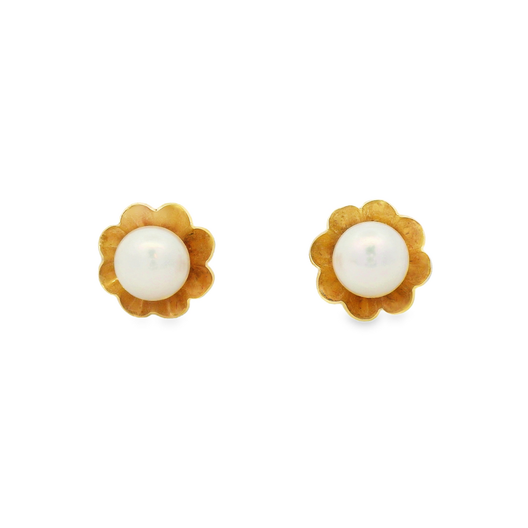 Estate Colored Stone Earrings