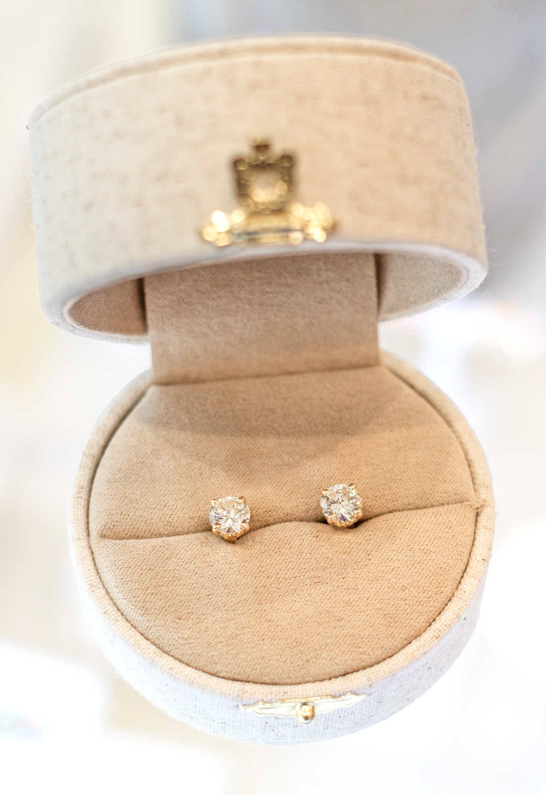 Estate Diamond Studs