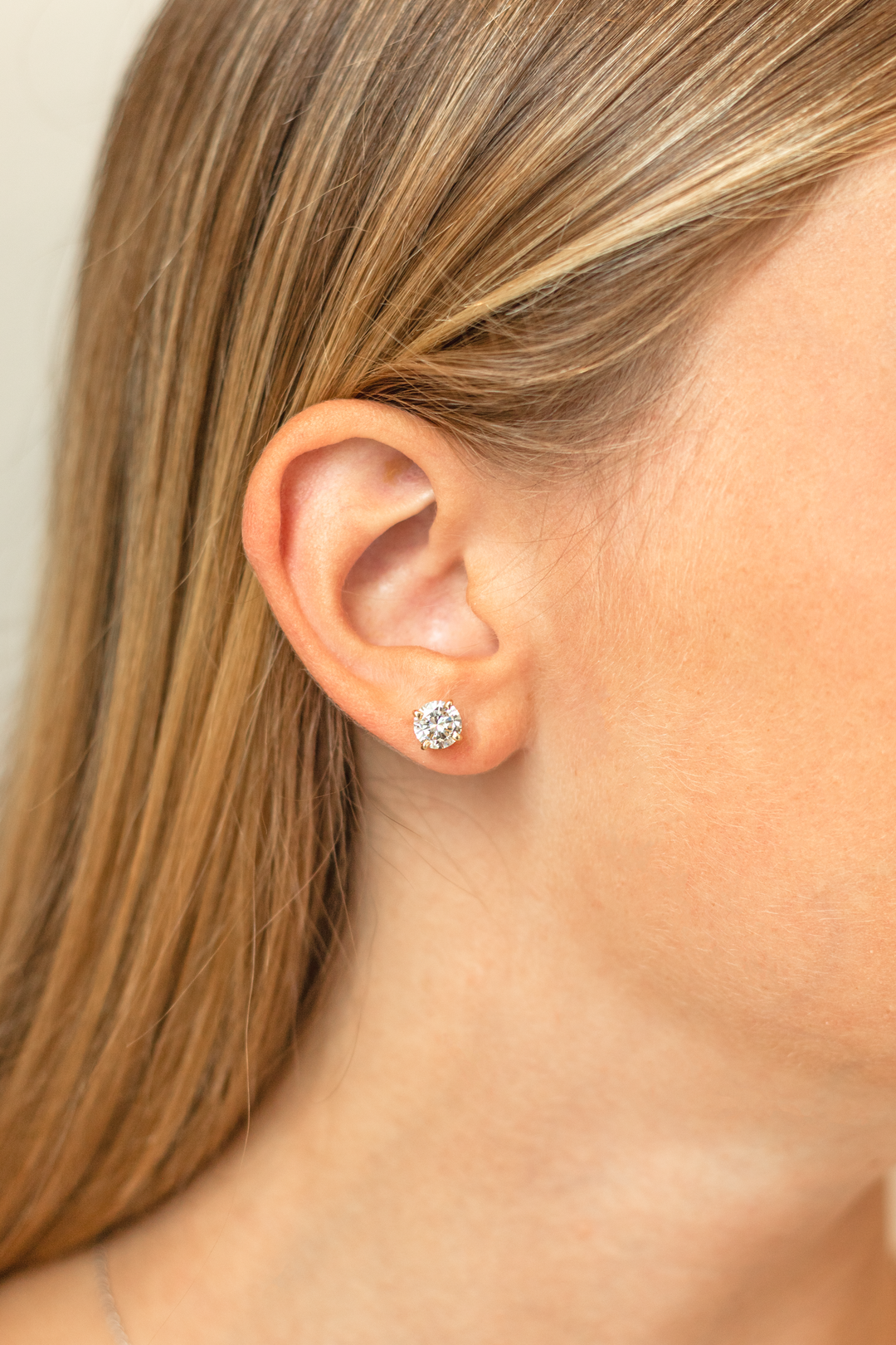 Estate Diamond Studs