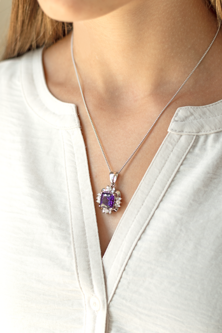 Estate Colored Stone Necklace
