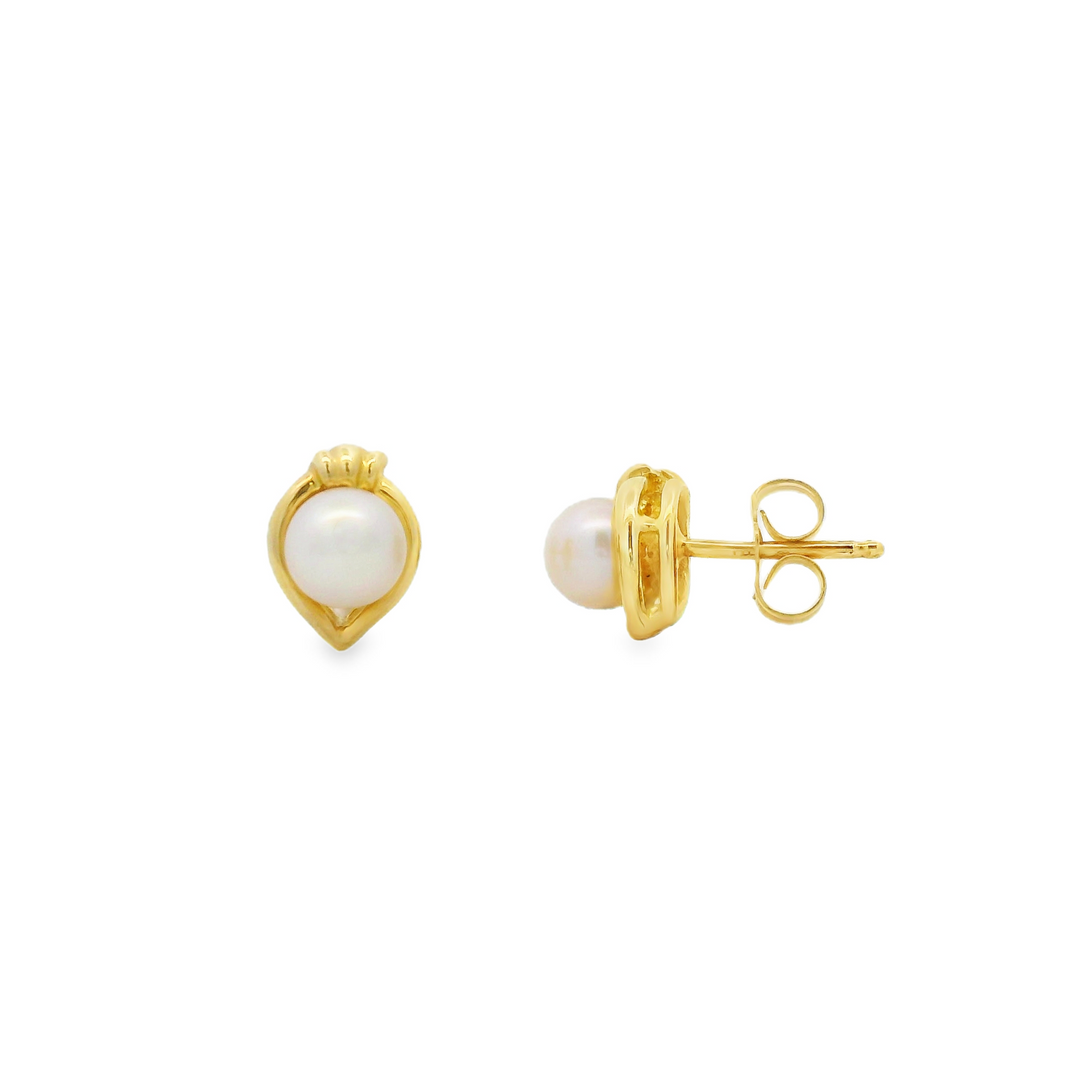 Estate Colored Stone Earrings