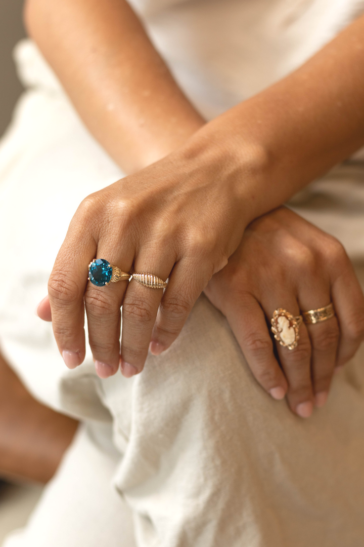 Estate Color Stone Ring