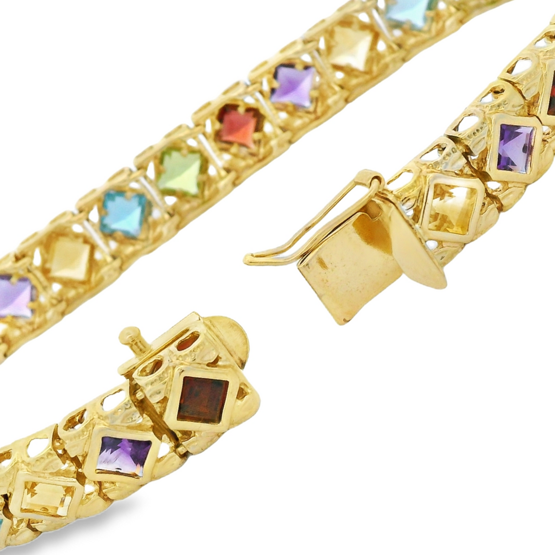 Estate Colored Stone Bracelet