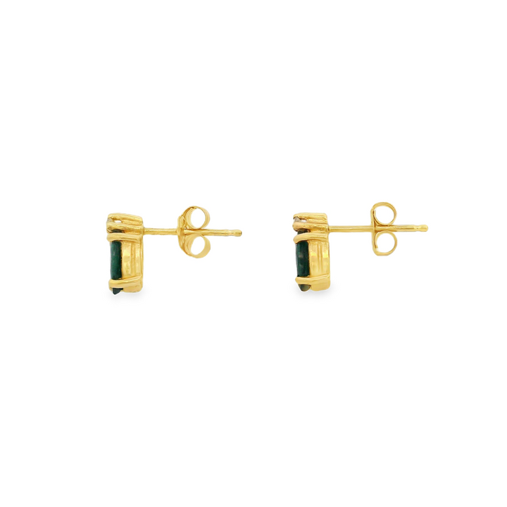 Estate Colored Stone Earrings
