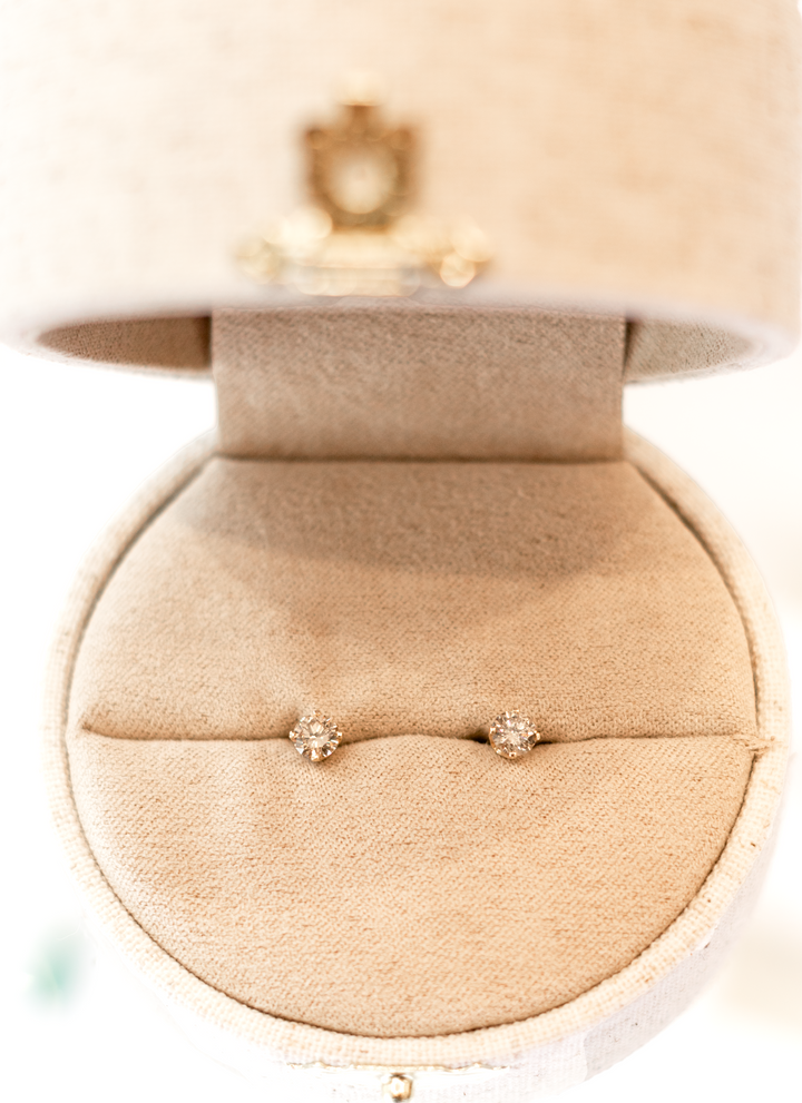 Estate Diamond Studs