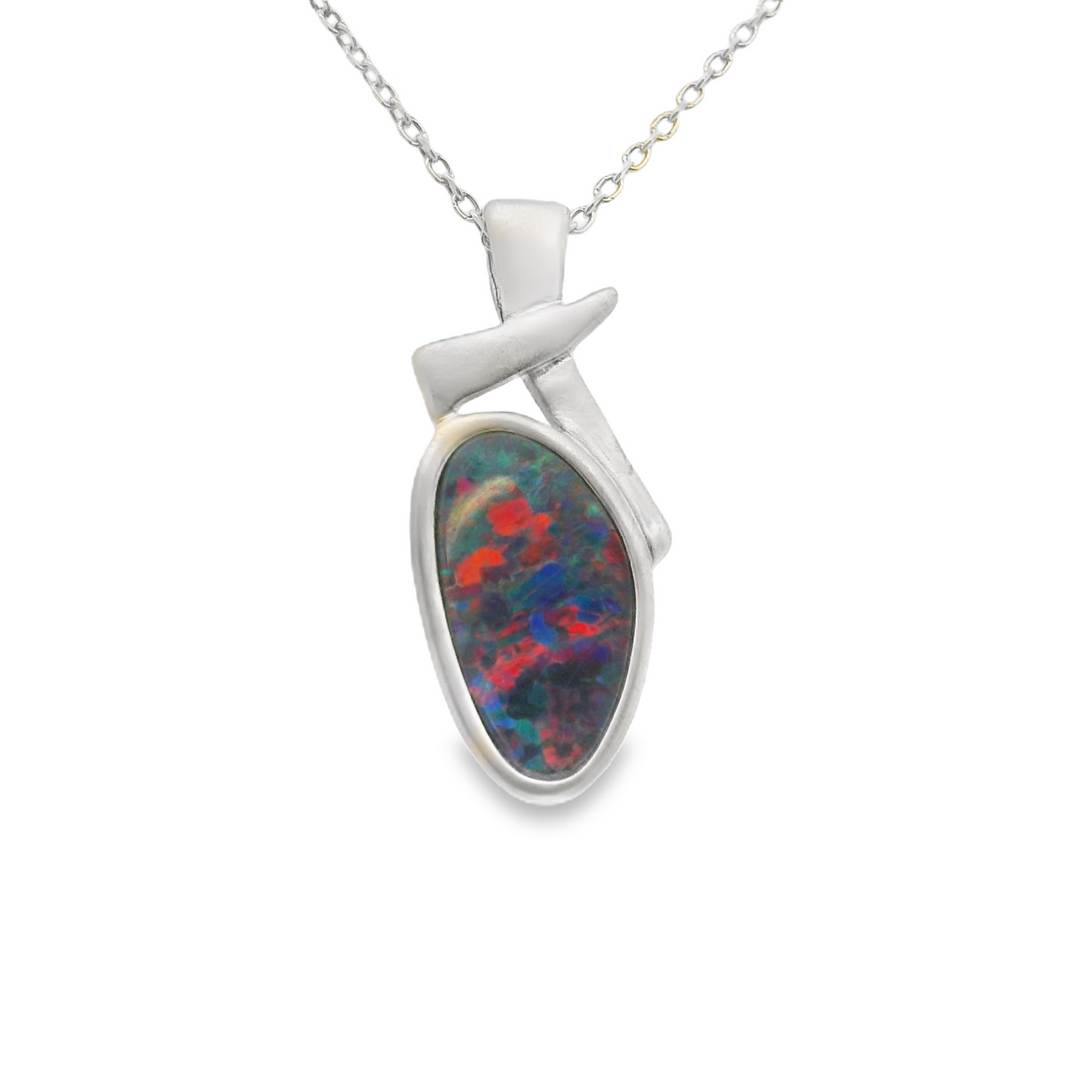 Closeout Color Stone Pendant