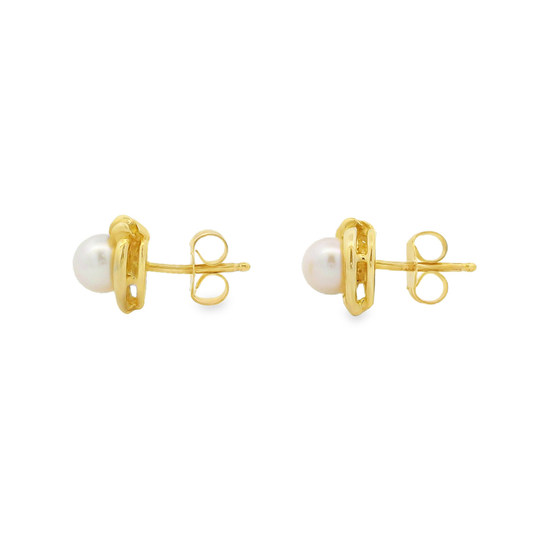Estate Colored Stone Earrings