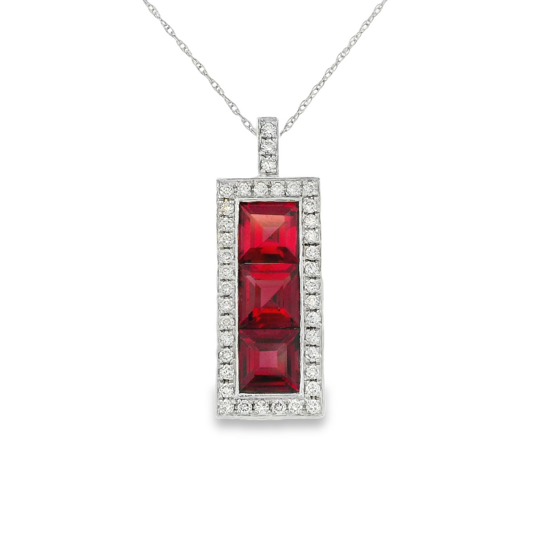 Estate Colored Stone Necklace