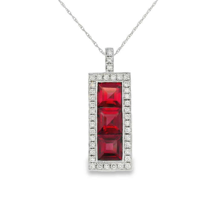 Estate Colored Stone Necklace