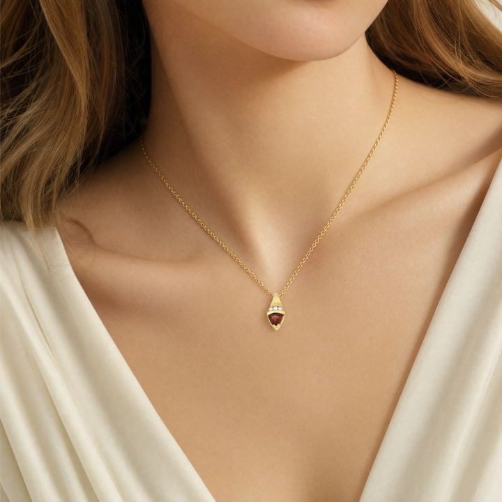 Estate Colored Stone Necklace