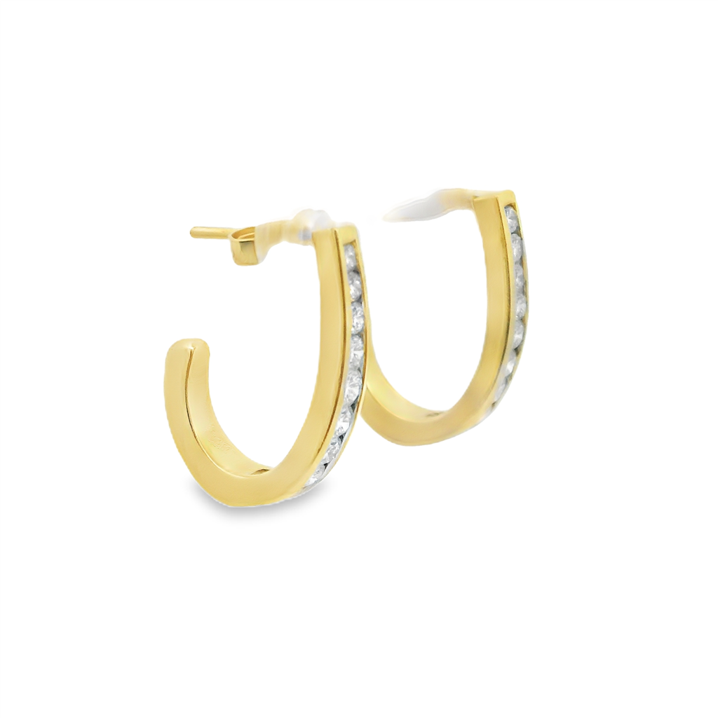 Estate Diamond Earrings