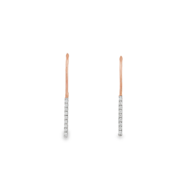 Estate Diamond Earrings