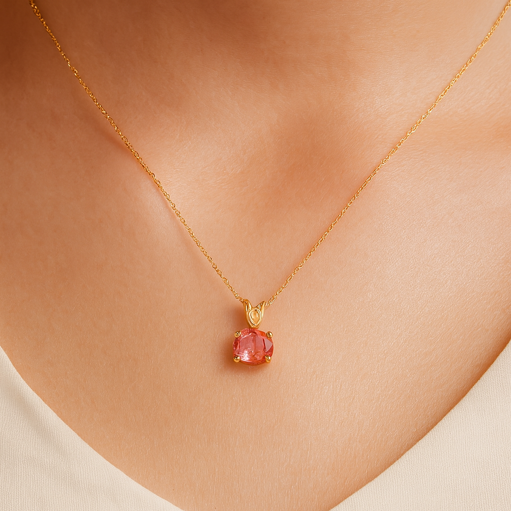 Estate Colored Stone Necklace